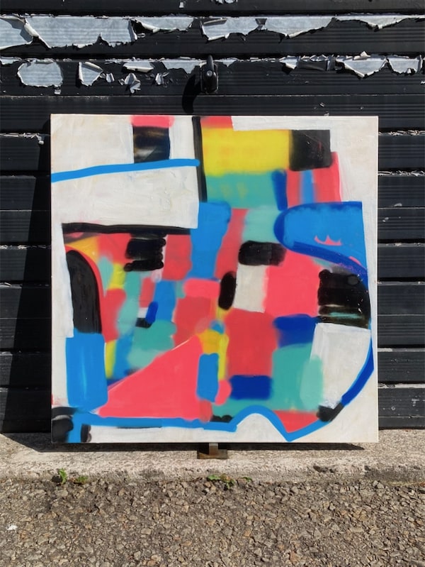 Function Follows Form abstract contemporary painting