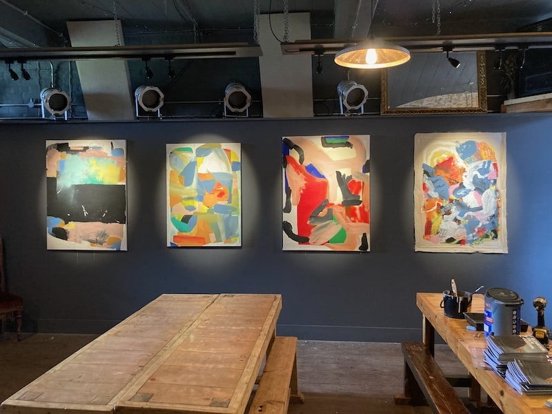 Brad Waters exhibition at Garrison Gallery, Maker Heights, Cornwall